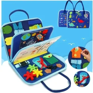 Busy Board Toddlers Sensory Activity