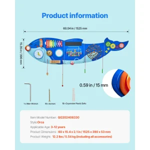 Orca  Wall Busy Board